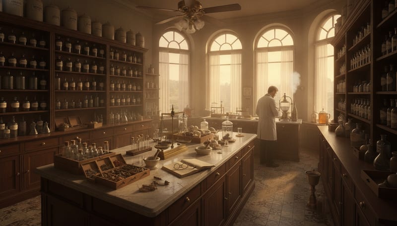 What Did A Waco Pharmacist Invent In His Drugstore In 1885?